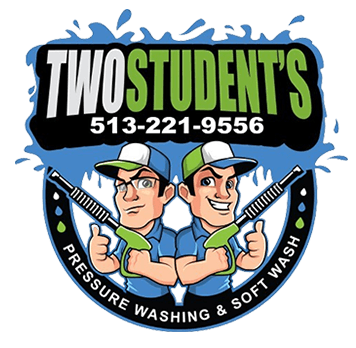 Two Students Power Washing and Soft Washing Logo